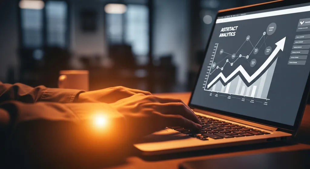 Bristol marketer reviewing conversion tracking dashboard